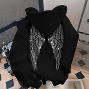 Loose Fit Wings Sweater for Women