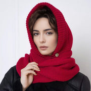 Warm Knit Hat & Scarf Set