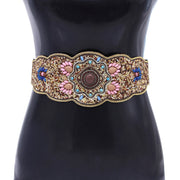 Elastic Turquoise Waistband Belt for Clothing