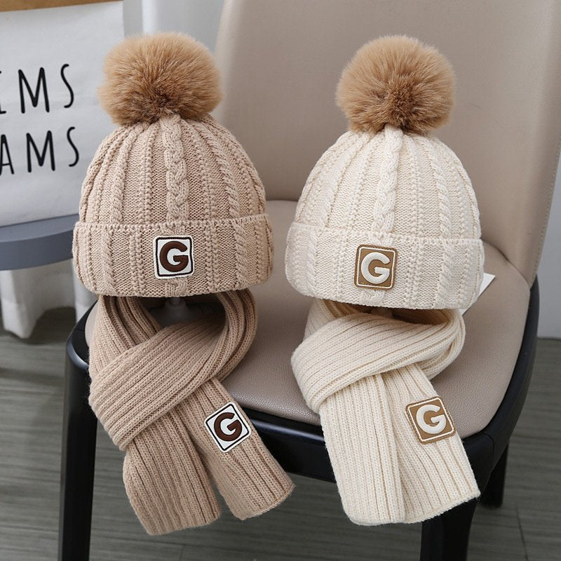 Kids' Fleece Hat & Scarf Set