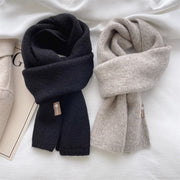 Bright White Tone Scarf for Women - Versatile & Warm