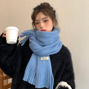 Stay Cozy with Fringe Scarf for Women
