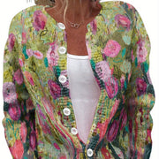 Custom Photo Print Women's Long-Sleeve Digital Top