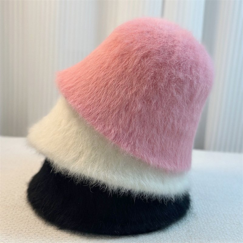 Warm Rabbit Fur Hat