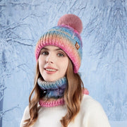 Stay Warm in Style with Gradient Knit Hats