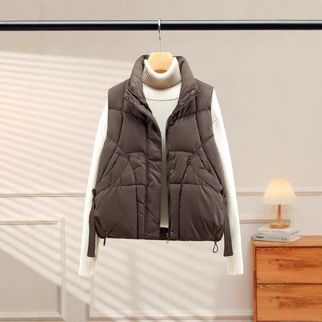 Autumn Loose Outerwear Women's Vest for Elegant Commute