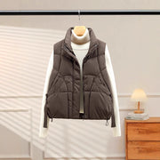 Autumn Loose Outerwear Women's Vest for Elegant Commute