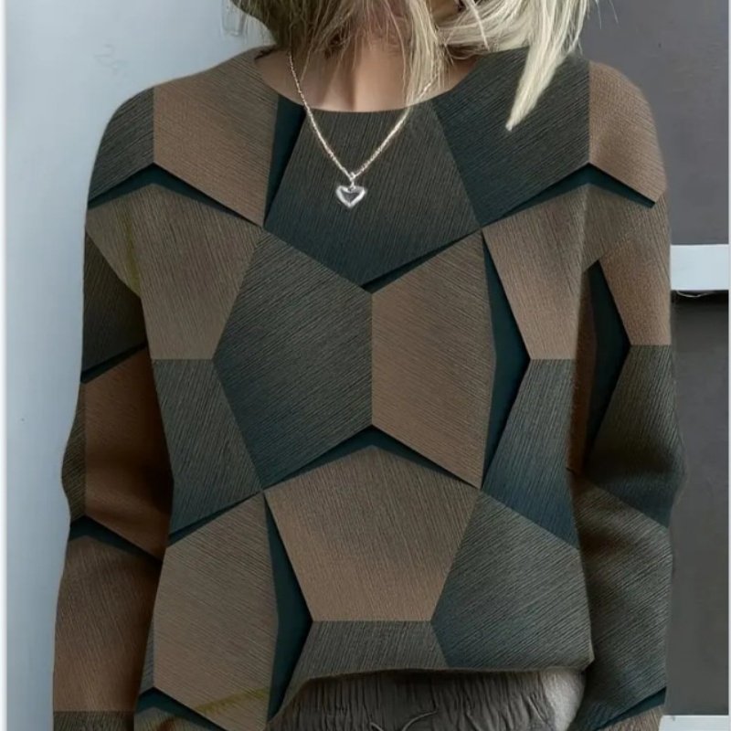 Cozy Autumn Winter Sweatshirt for Women - Fleece Lined & Soft