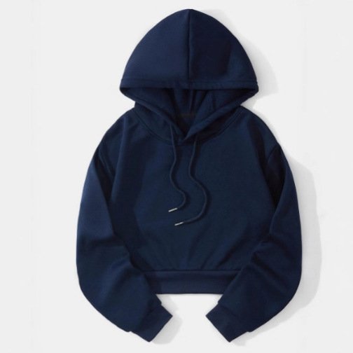 Cozy Cropped Hoodie for Women