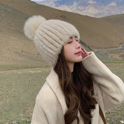 Warm Mink Fur Hat