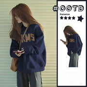 Soft Women's Fleece Sweatshirt, Non-Pilling, Loose Fit