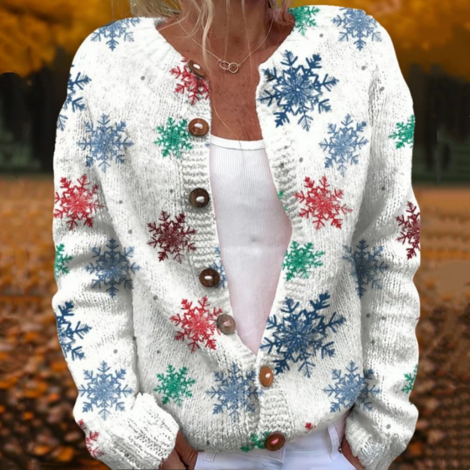 Cozy Long Sleeve Christmas Sweater