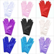 Wedding Satin Gloves for Women, One Size Fits Most