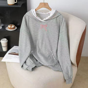 Women's Color-block Lace Sweatshirt