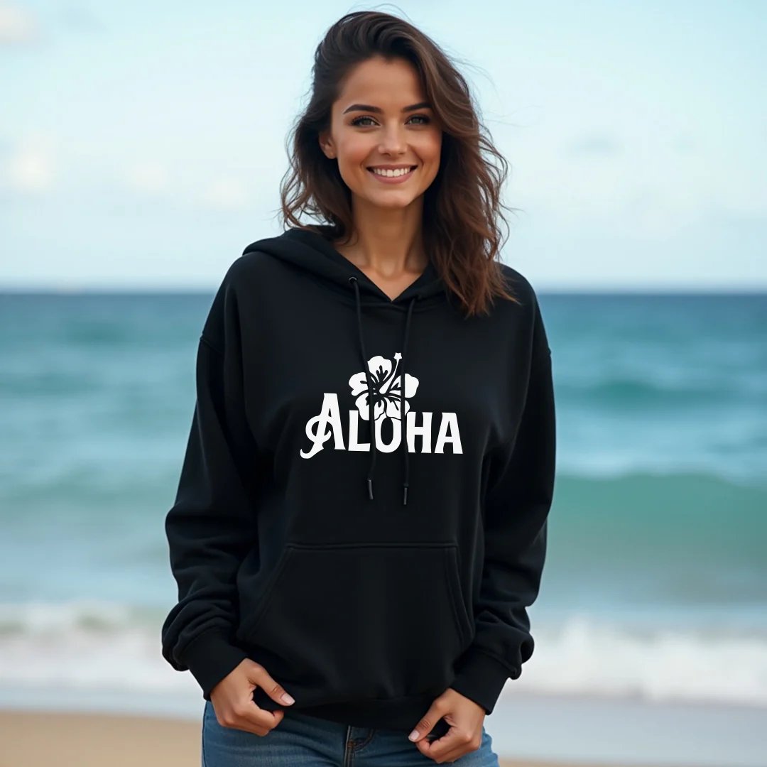 Loose Fit Sports Hoodie for Women