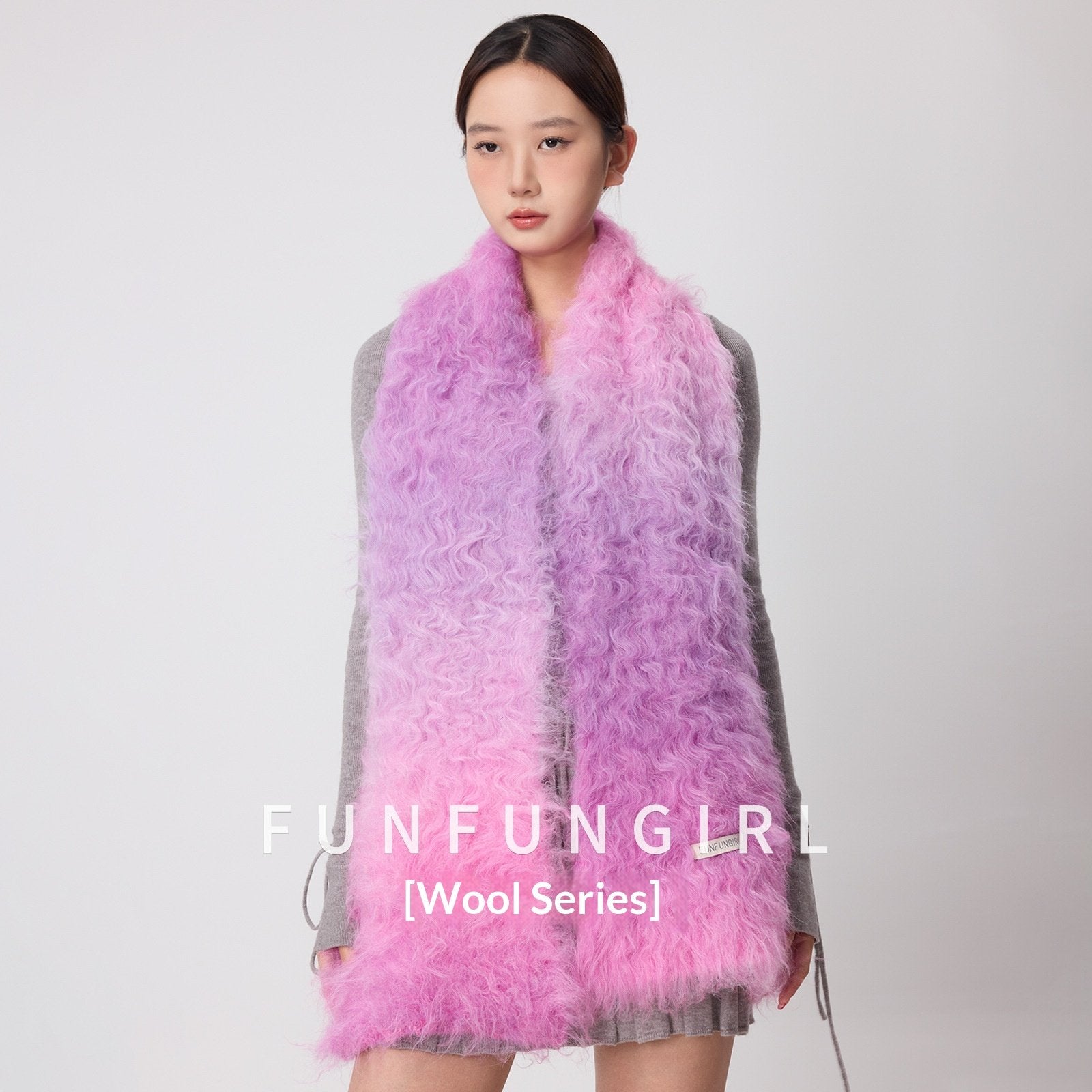 Warm & Thick Fluffy Scarf for Women