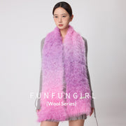 Warm & Thick Fluffy Scarf for Women