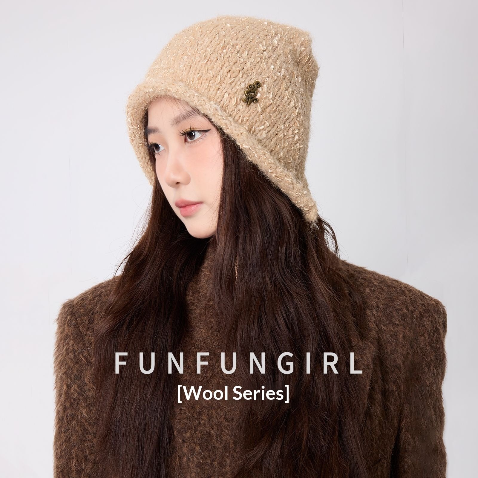 Warm Knitted Ear Protection Hats for Women