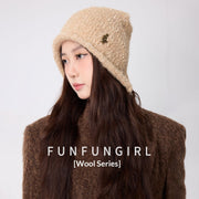 Warm Knitted Ear Protection Hats for Women