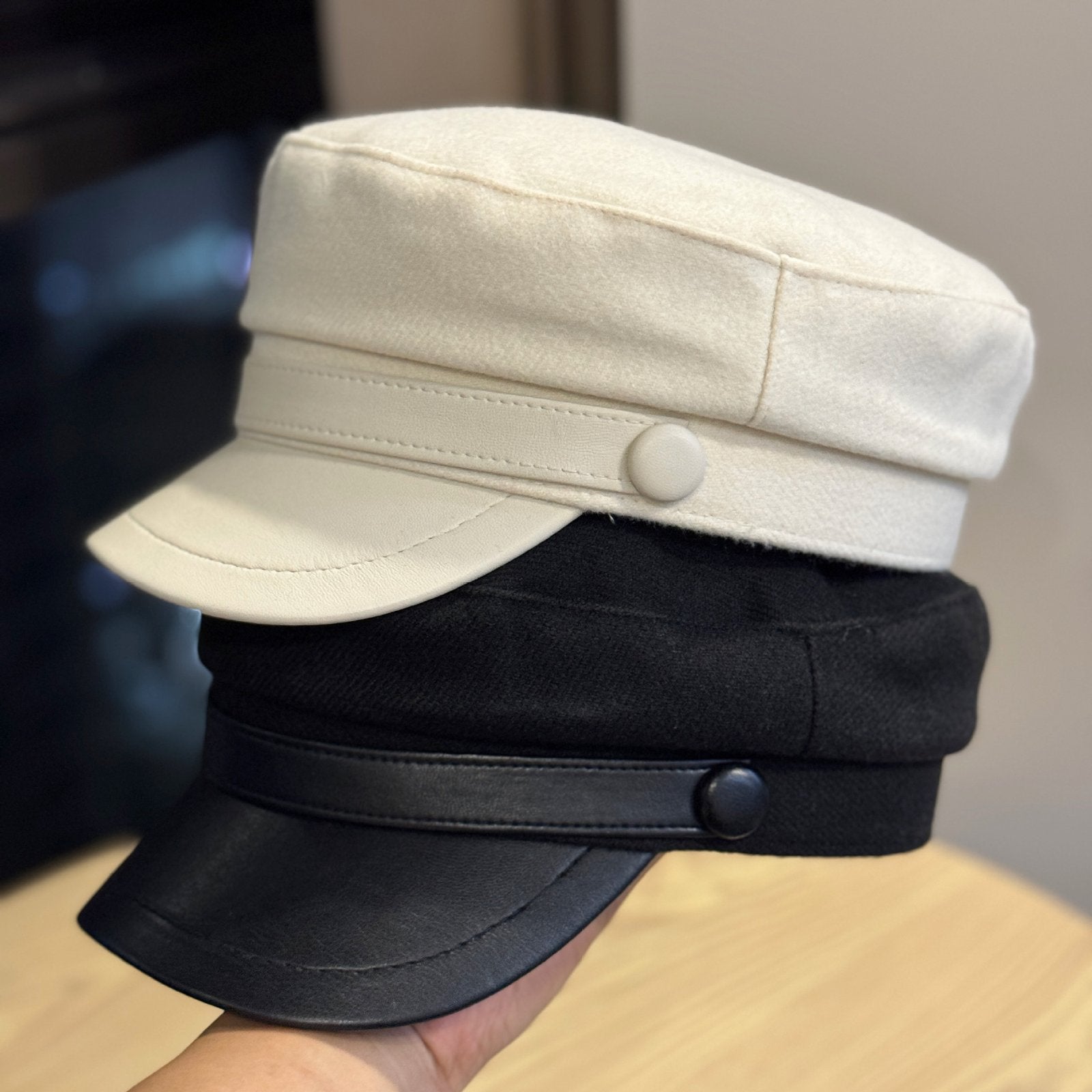 Autumn Winter Wool Hat for Women