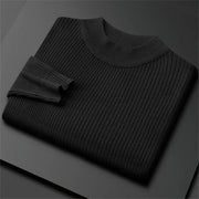Cozy Solid Color Turtleneck Pullover Sweater
