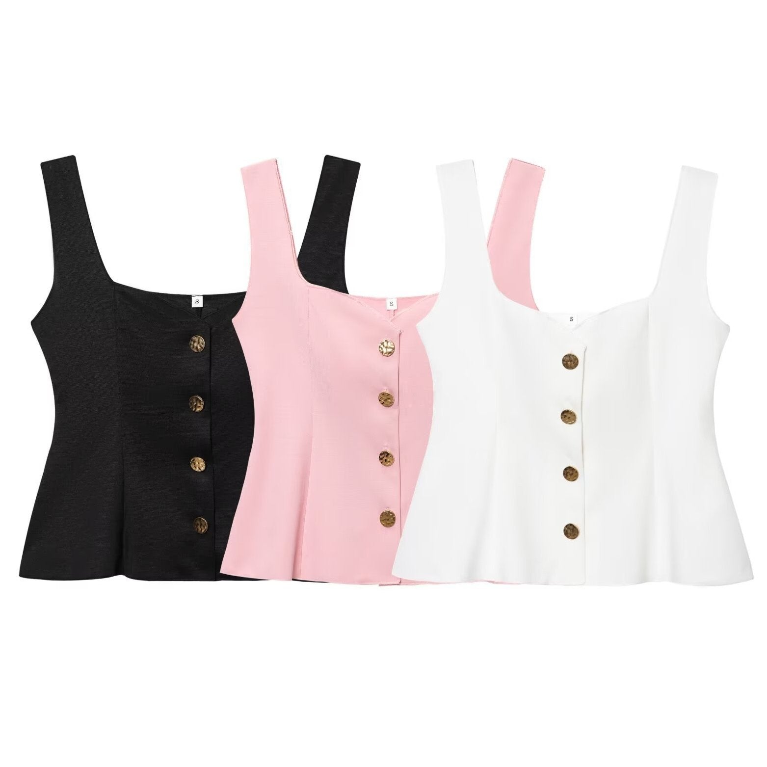 Elegant Elastic Tank Top for Women