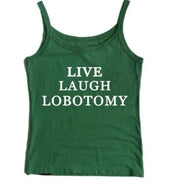 Spicy Letter Print Tank Top for Women