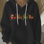 Women's Casual Waffle Knit Hoodie