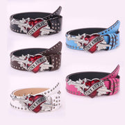 Stunning Heart-Shaped Belt Buckle for Women