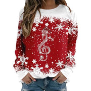 Unique Castle Hoodie with Musical Notes Print