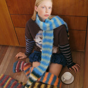 Warm Striped Scarf