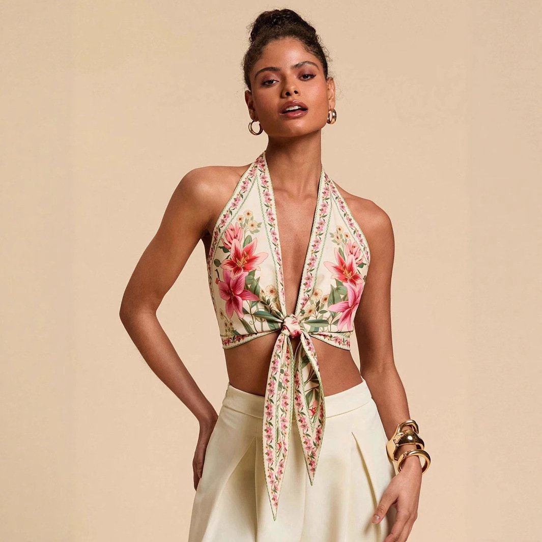 Flattering Backless Camisole Tops for Women