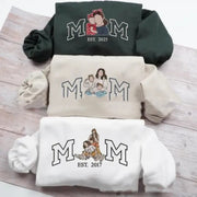 Colorful Photo Embroidery Women's Hoodie - Unique Gift Idea