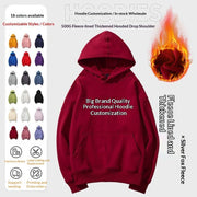 Custom Women's Velvet Hoodie with Long Sleeves