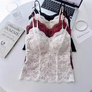 Elegant Lace Camisole for Women - Velvet Softness