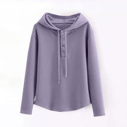 Autumn Women's Short Hoodie - Cozy & Stylish