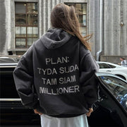 Loose-fit Hoodie Jacket for Women