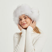 Warm European-Style Fox-Fur Hat for Women