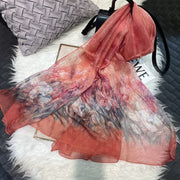 Lightweight Summer Scarf with Digital Print