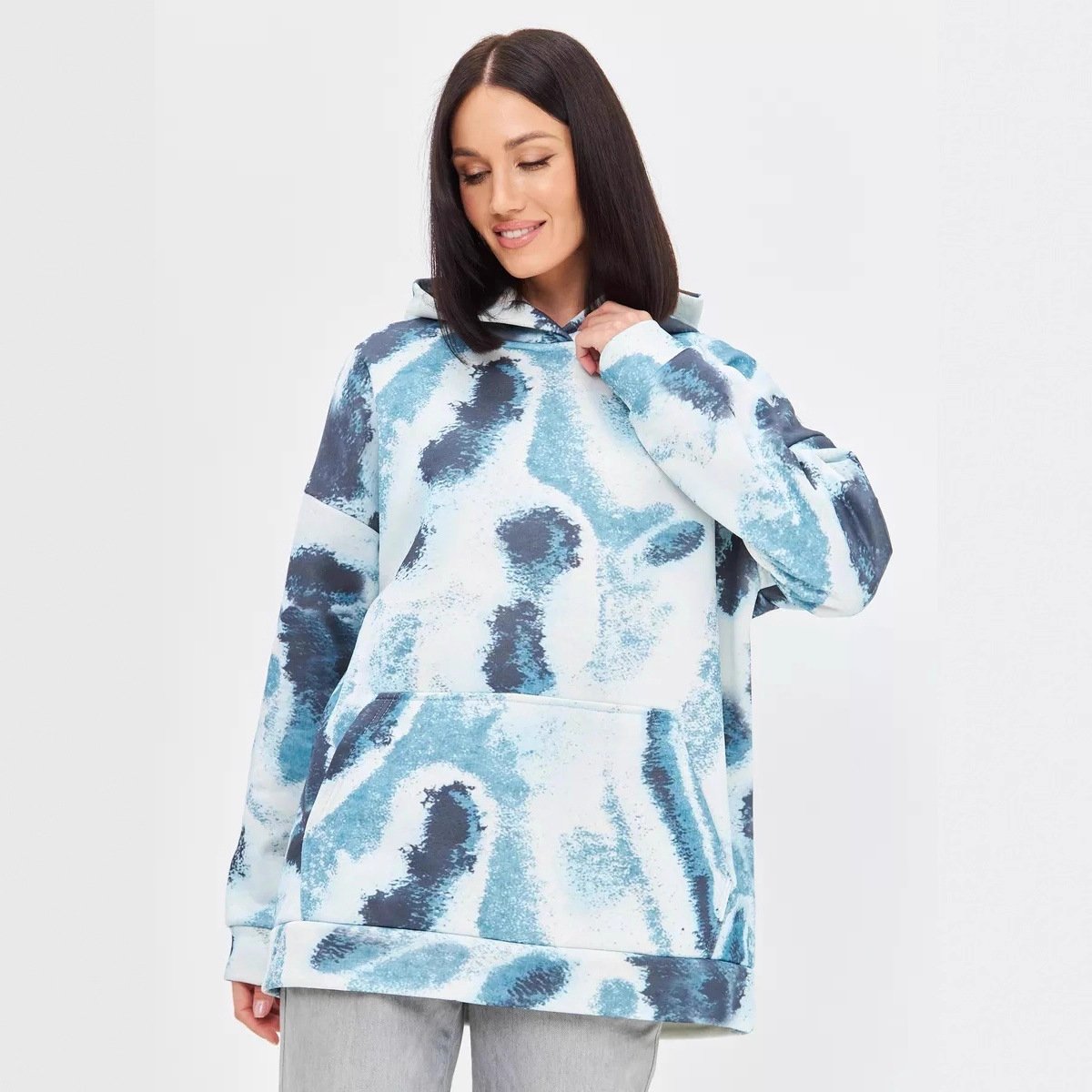 Autumn Long-Sleeve Hooded Pullover for Women