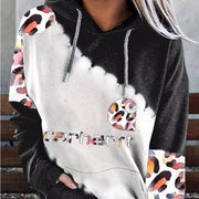 Cozy Letter-Print Hoodie for Women