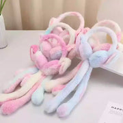 Cozy Plush Rabbit Earmuffs for Women