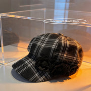 British-Style Casual Painter Hat for Women