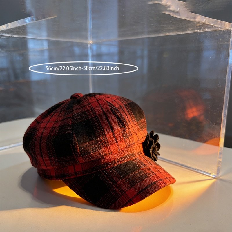 British-Style Casual Painter Hat