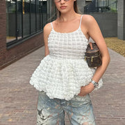 Comfortable White Camisole Top for Women