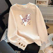 Women's Crew-neck Sweatshirt for Comfort and Style