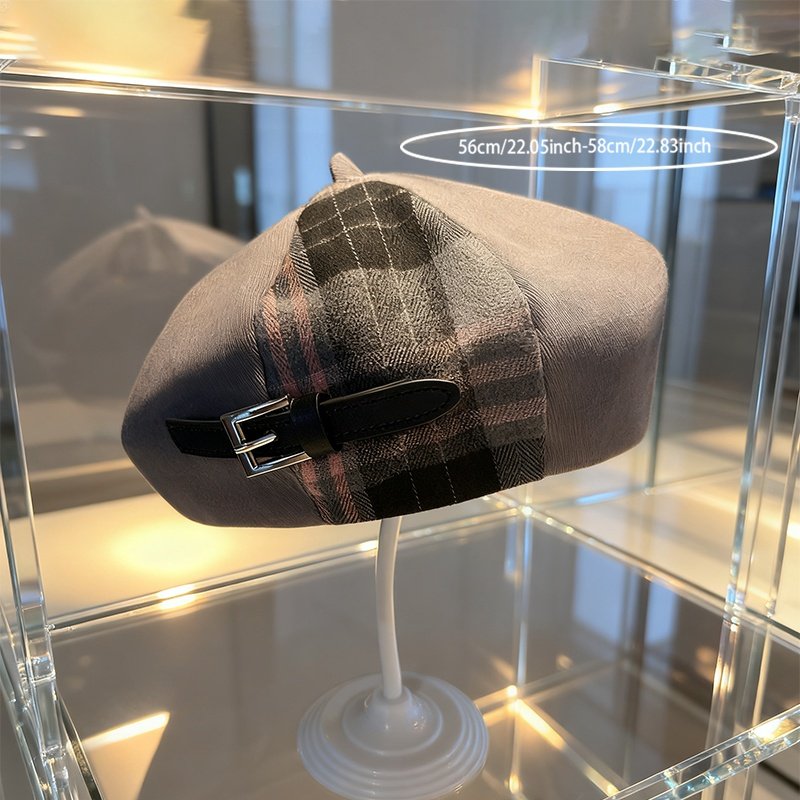 British-Style Painter Hat for Women