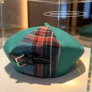 Versatile British-Style Painter Hat for Women