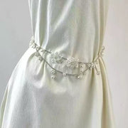Pearl Waist Chain Tassel Adornment for Women