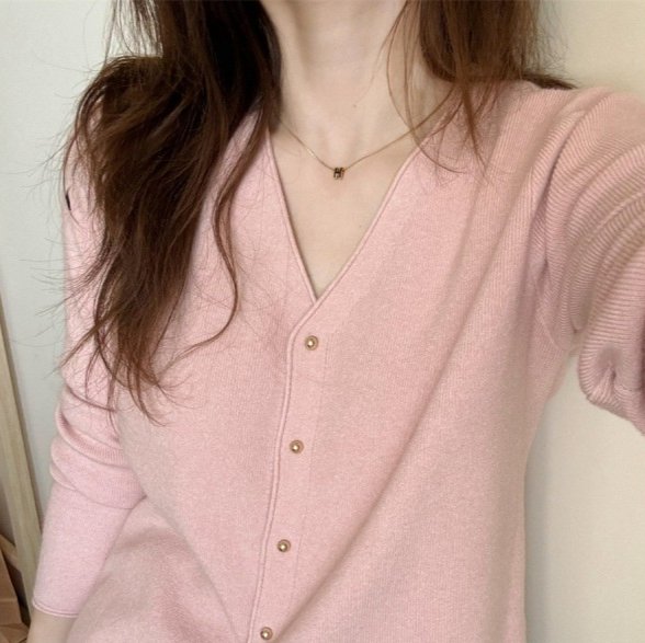 Women's Cozy Cropped Knit Cardigan Sweater